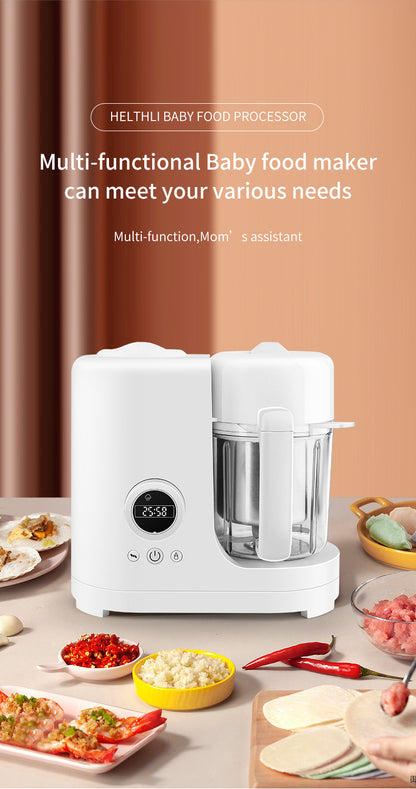 BabyCloudy smart baby food maker, steamer and blender - view 3