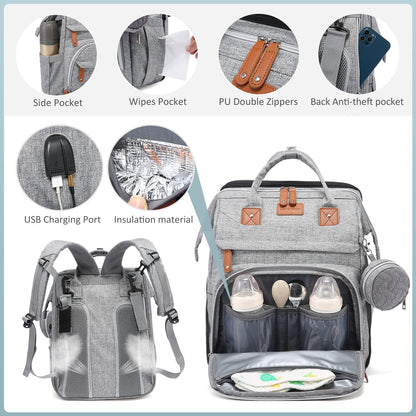Baby Diaper Bag Backpack Anti-mosquito — BabyCloudy