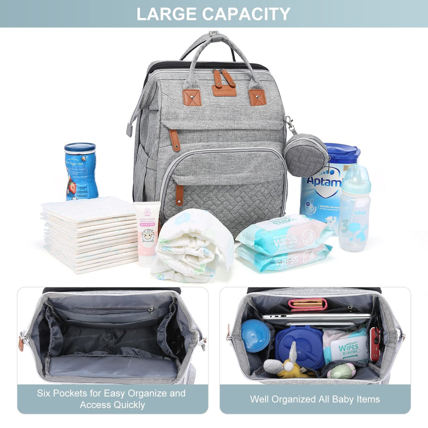 Baby Diaper Bag Backpack Anti-mosquito — BabyCloudy