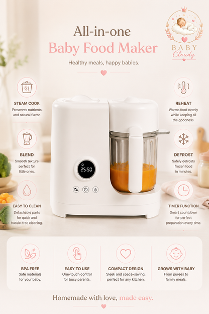 BabyCloudy™ Smart Baby Food Maker