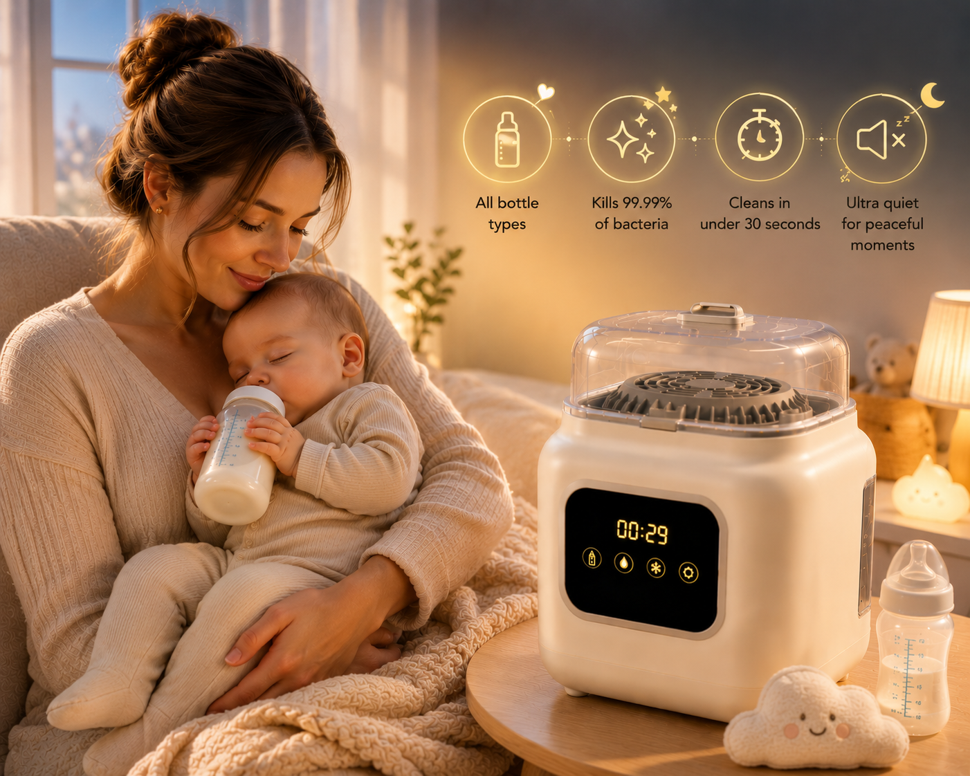BabyCloudy™ Smart Bottle Washer